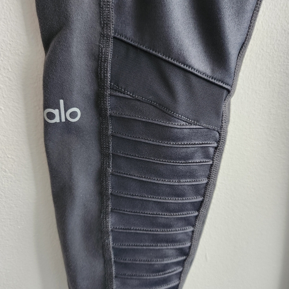 Alo High-Waist Moto Leggings - Picture 7 of 12